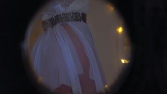 Virgin Princess Voyeur Strip Tease 1 (LongHairLuna)