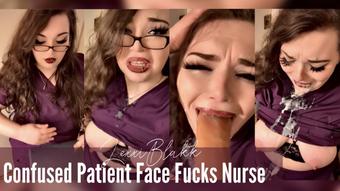 Confused Patient Face Fucks Nurse (Lexxiblakk)