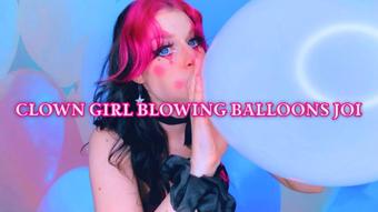 Clown Girl Blows Balloons JOI (Starry Yume)