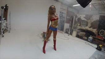 BTS - Photoshoot at Moulan Rouge Studios - February 15, 2020 (Lora Cross)