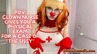 CLOWN NURSE SISSY MEDICAL EXAMINATION (moreshameless)
