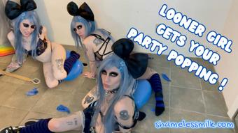 Looner Girl Gets Your Party Popping (moreshameless)