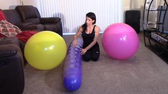 Balloon Non-Pop Fun (Alexis Rain)