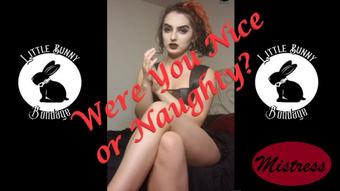 Were You Nice or Naughty - Nov 10, 2021 (LittleBunnyB)