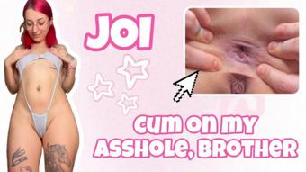 SISTER ASKING YOU TO CUM ON HER ASSHOLE JOI (cutielanalova)