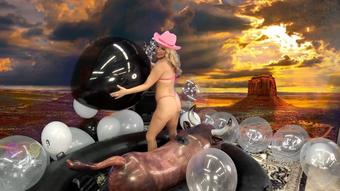 Bunny's Balloon Rodeo Cam 2 (Custom Fetish)