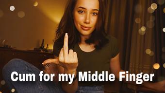 Middle finger Loser. Stroke for me (Babyheavanian)